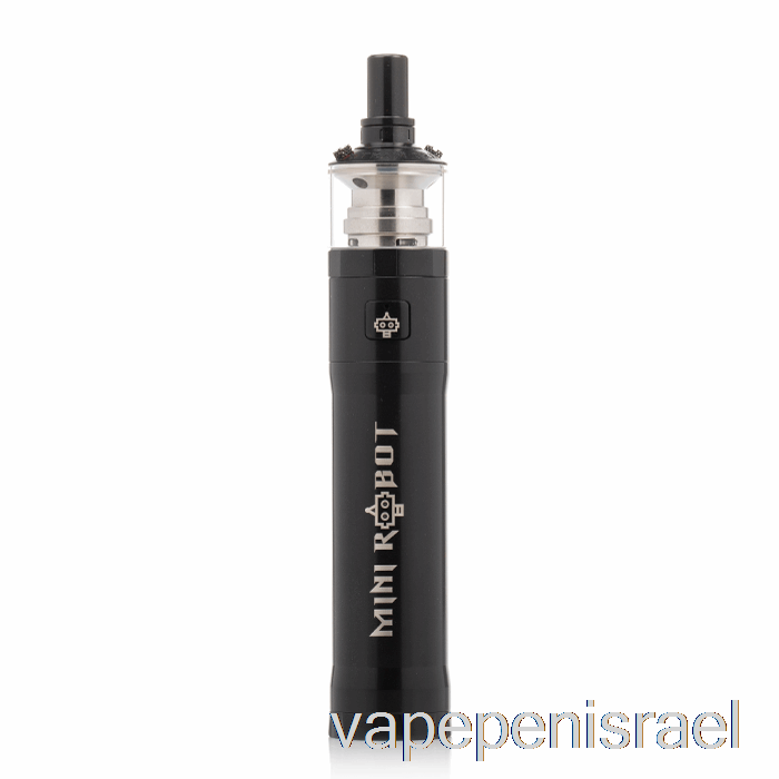 חד פעמי Vape Israel Steam Crave מיני רובוט Mtl Combo Kit שחור